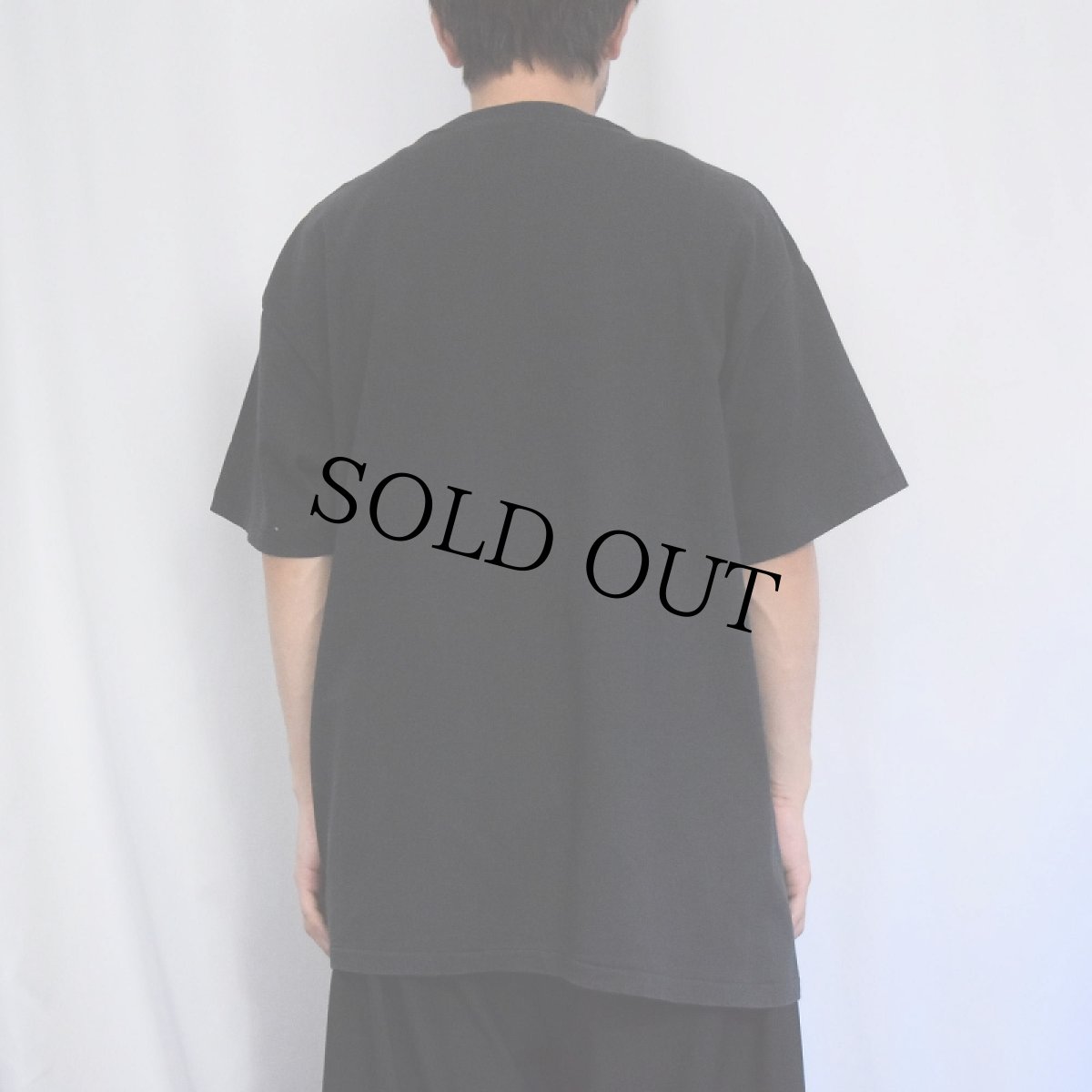 画像3: 90's Fred Babb USA製 "ART CAN'T HURT YOU." アートプリントTシャツ BLACK XL (3)