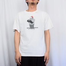 画像2: 2000's BEN DAVIS プリントTシャツ M (2)