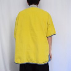 画像3: 切り替えデザイン コーデュロイシャツ XL (3)