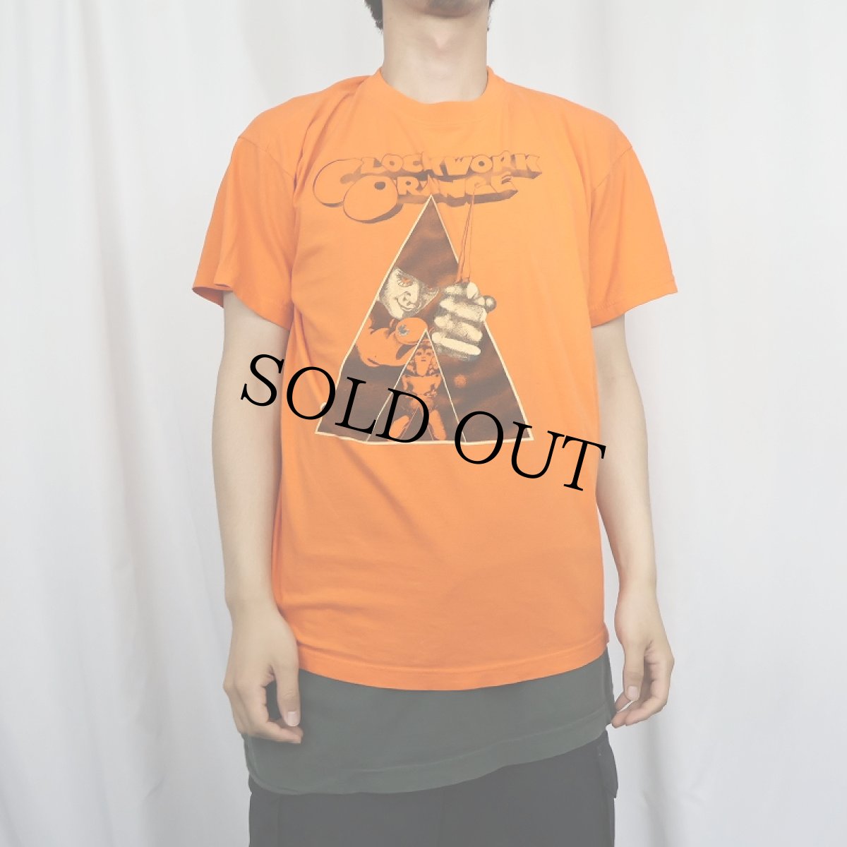 画像2: CLOCKWORK ORANGE 映画プリントTシャツ L (2)