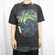 画像2: GODZILLA キャラクタープリントTシャツ BLACK (2)