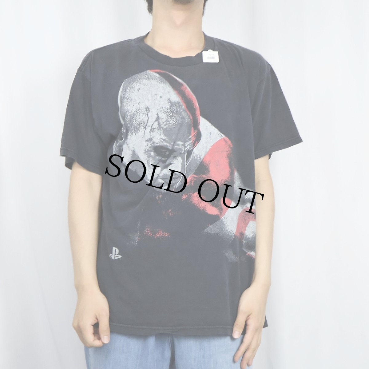 画像3: GOD OF WAR III ビデオゲームプリントTシャツ L (3)