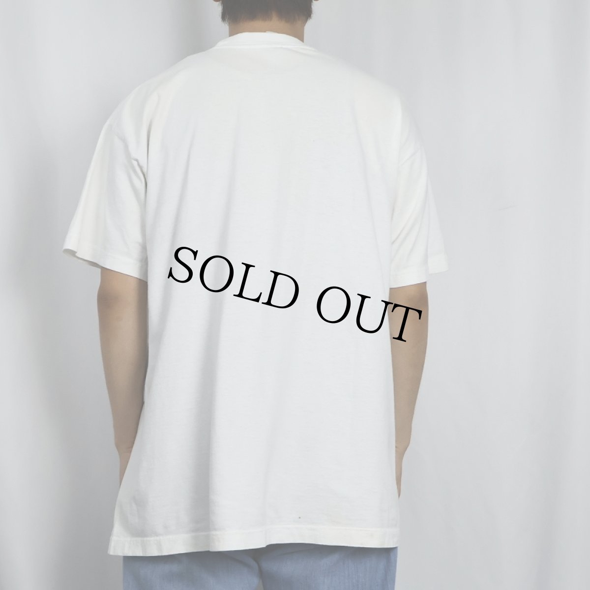 画像3: 2000's "JUST DO HIT" パロディプリントTシャツ XL (3)