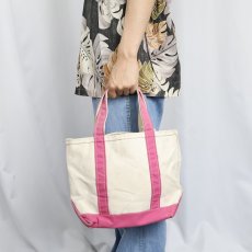 画像2: 90's〜 L.L.Bean "BOAT AND TOTE" キャンバストートバッグ SMALL (2)