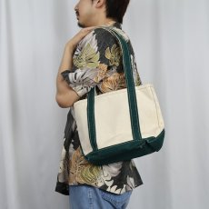 画像2: 90's〜 L.L.Bean USA製 "BOAT AND TOTE" キャンバストートバッグ SMALL LONG (2)