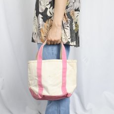 画像2: 90's〜 L.L.Bean USA製 "BOAT AND TOTE" キャンバストートバッグ SMALL (2)