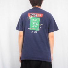 画像4: 90's Pizza Hut×PEPSI "Tried It!" プリントTシャツ NAVY L (4)