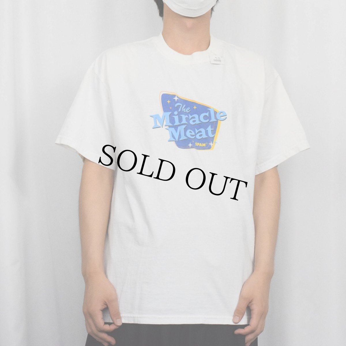 画像2: 2000's SPAM "The Miracle Meal" プリントTシャツ L (2)