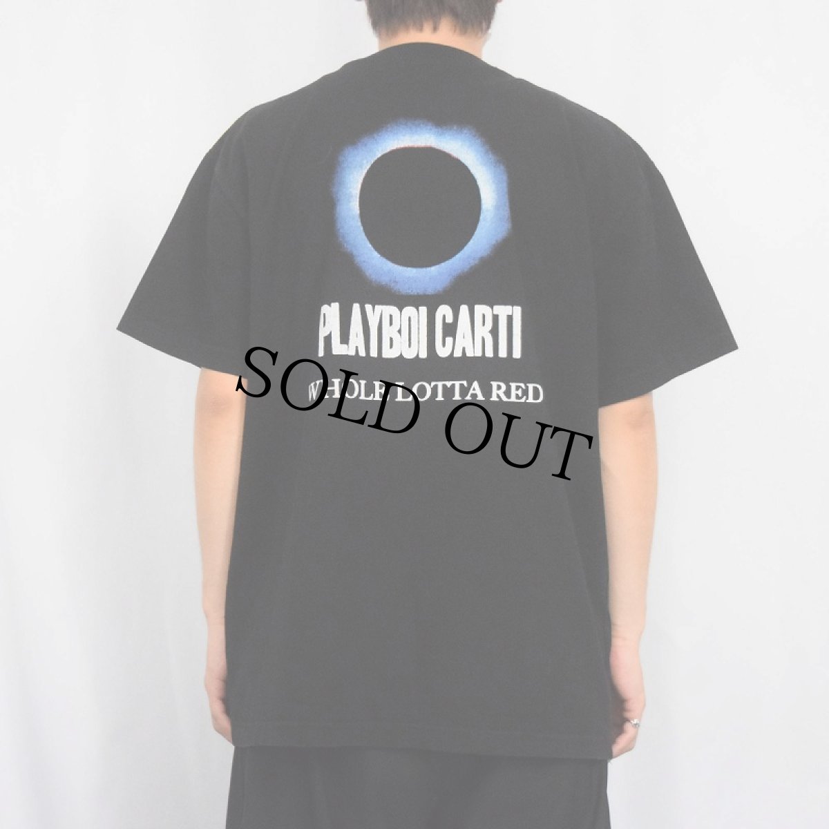 画像4: Plauboi Carti "FALLING IN REVERSE" ヒップホップTシャツ BLACK L (4)