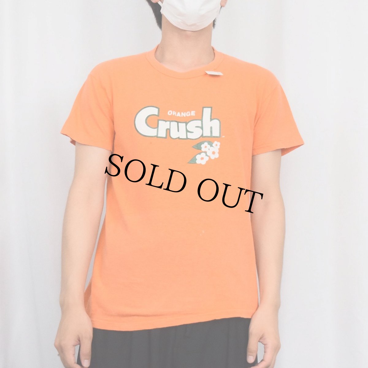 画像2: 70〜80's ORANGE Crush USA製 炭酸飲料プリントTシャツ M (2)