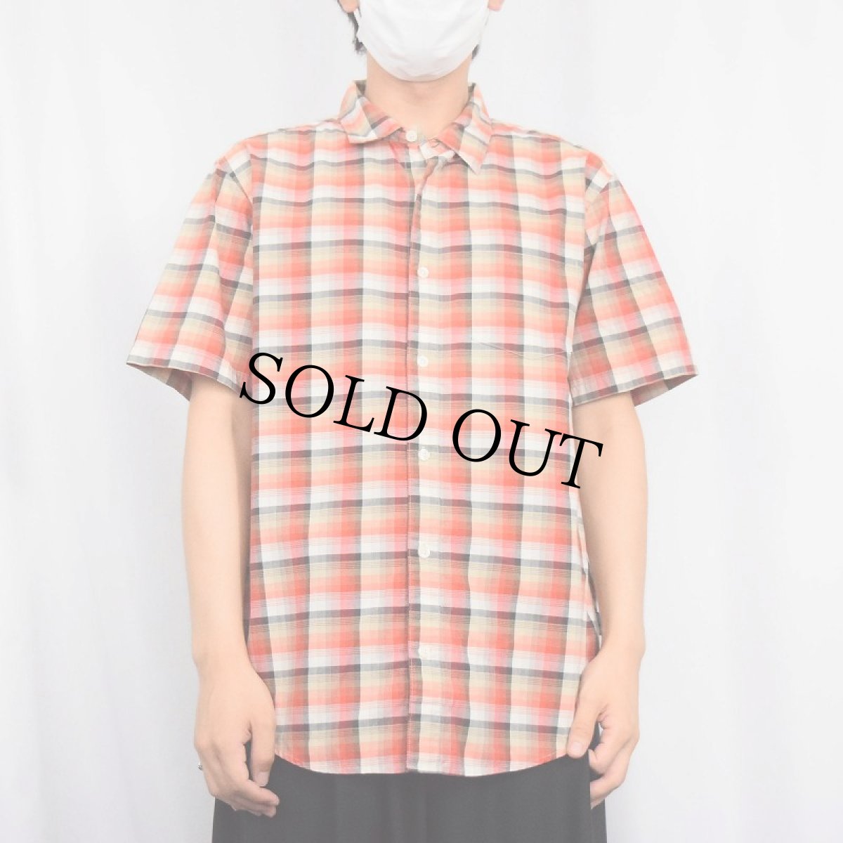 画像2: 2013SS Patagonia "ORGANIC COTTON" チェック柄 フェズマンシャツ M (2)