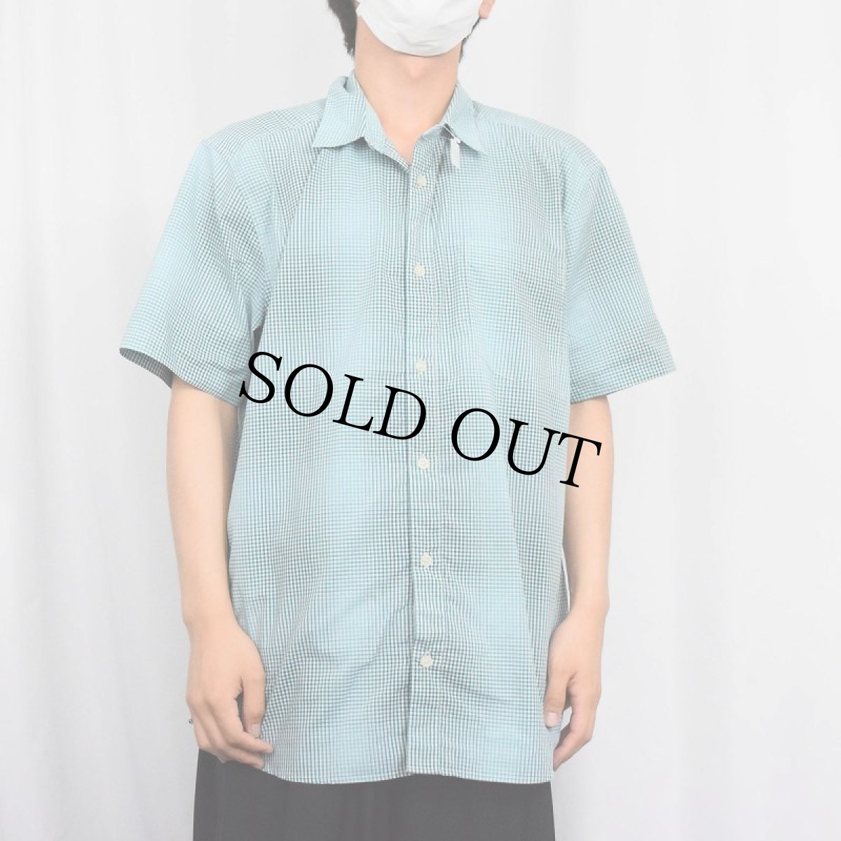 画像2: 2013SS Patagonia ナイロン×ポリエステル ゴーンアゲインシャツ L (2)