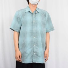 画像2: 13SS Patagonia ナイロン×ポリエステル ゴーンアゲインシャツ L (2)