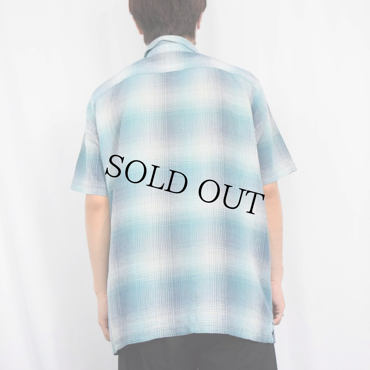 画像3: 2011SS Patagonia "ORGANIC COTTON" オンブレーチェック柄 A/Cシャツ XL (3)