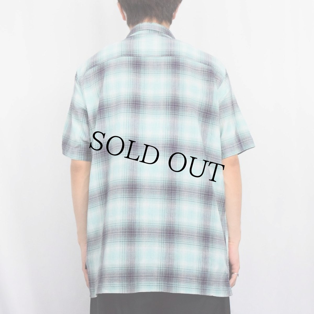 画像3: 2011SS Patagonia "ORGANIC COTTON" オンブレーチェック柄 A/Cシャツ L (3)