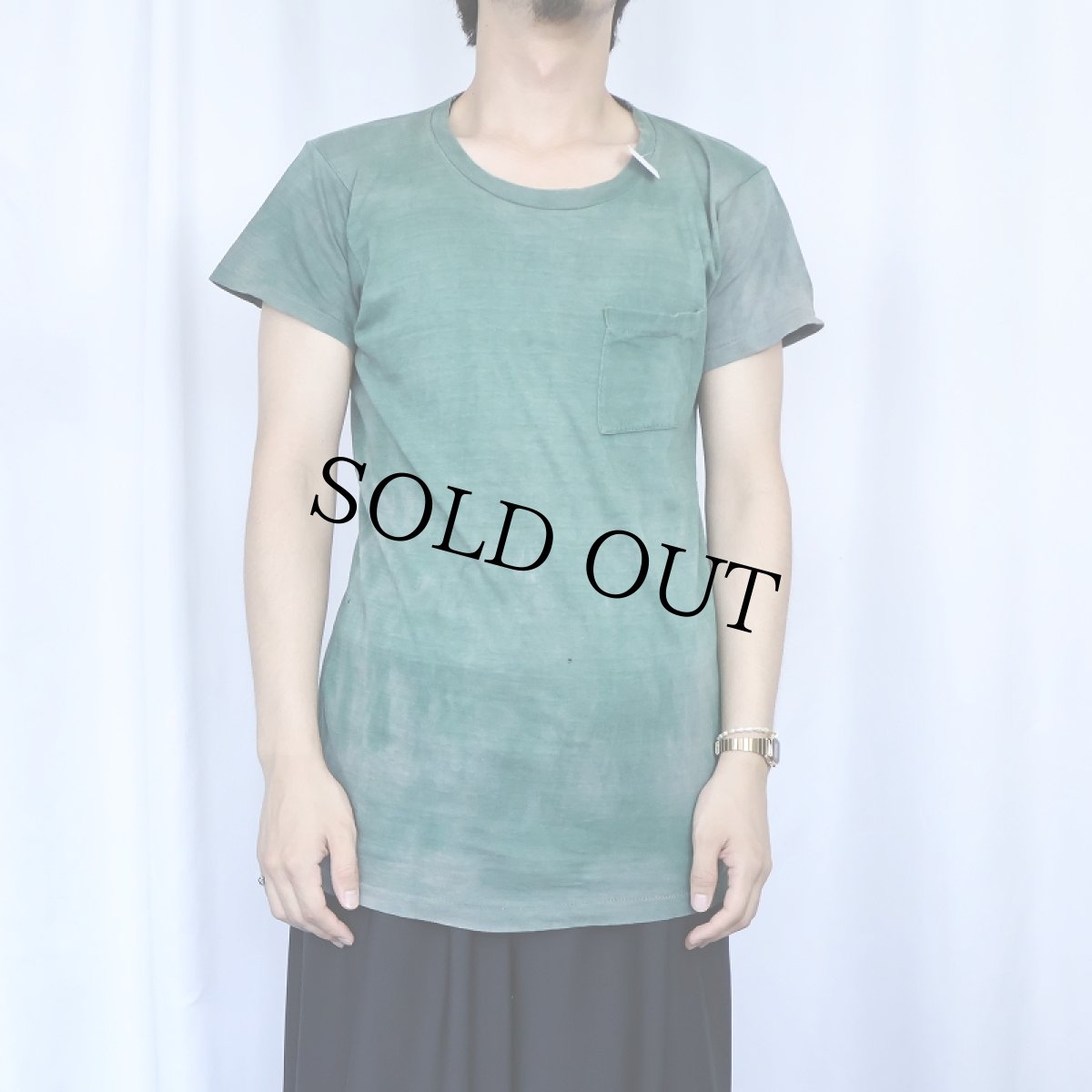 画像2: 70's ポケットTシャツ (2)