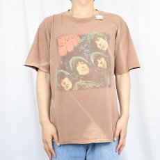 画像3: 90's THE BEATLES "RUBBER SOUL" ロックバンドアルバムTシャツ L (3)