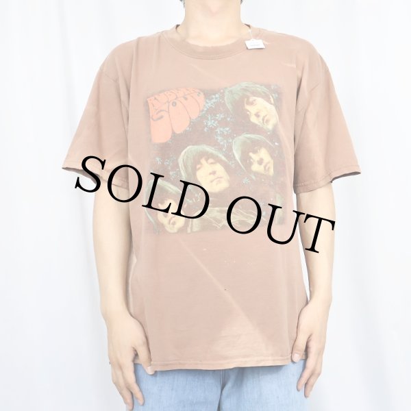 バンドTシャツ 90s 90年代 ザ・ビートルズ 茶色 ブラウン 半袖 音楽
