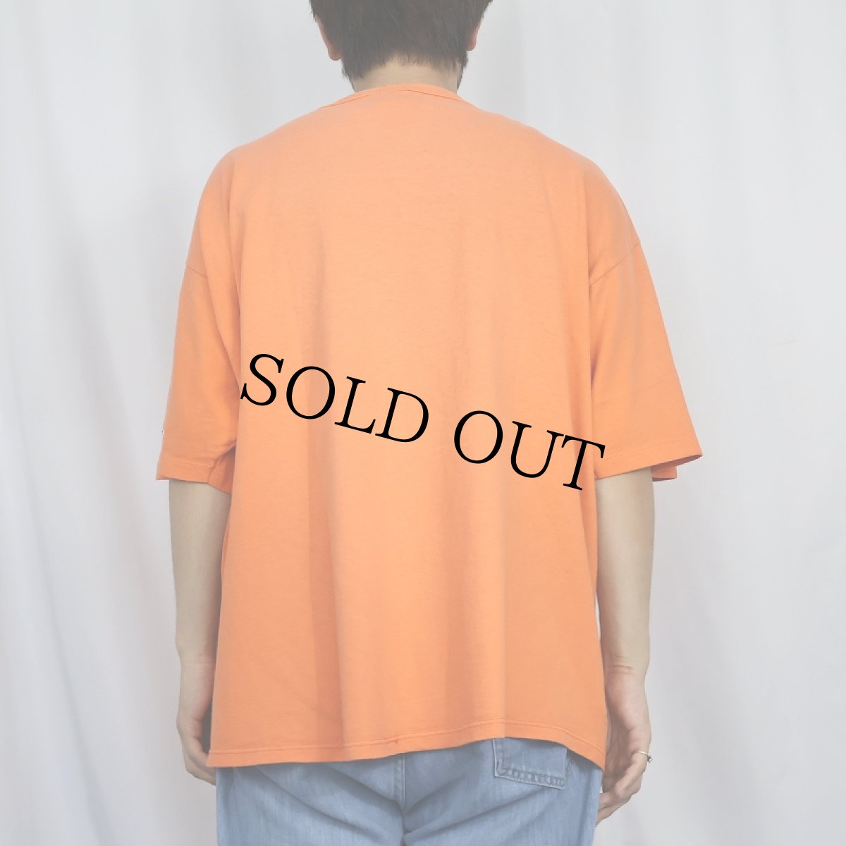 画像3: 80〜90's Champion USA製 青刺繍タグ 後期 ロゴプリントTシャツ XXL (3)