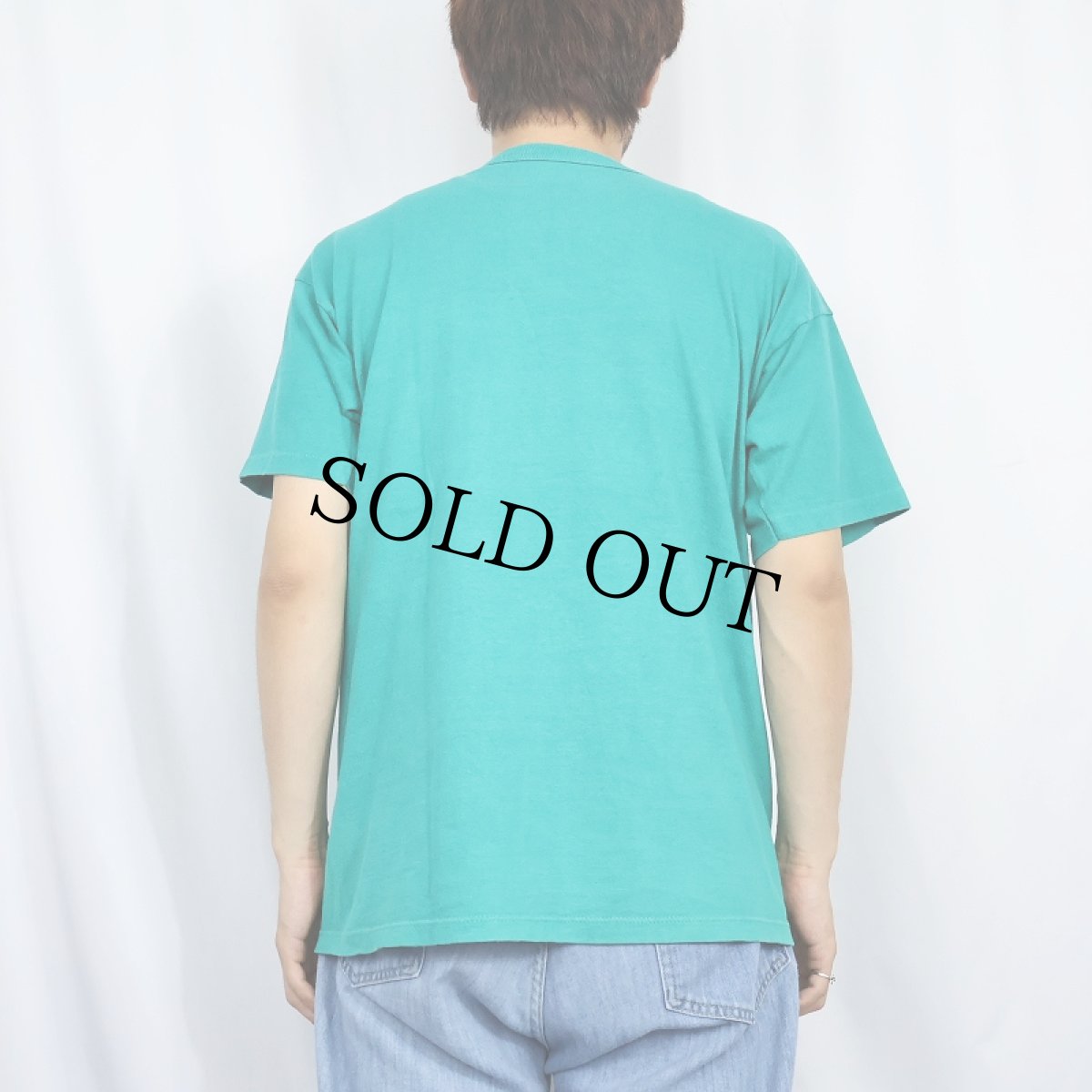 画像3: 80's Champion トリコタグ USA製 ロゴプリントTシャツ L (3)