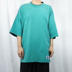 画像2: 90's RUSSELL ATHLETIC USA製 "HIGH COTTON" レイヤードデザインTシャツ XXL (2)