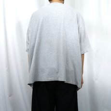 画像3: 80〜90's Champion USA製 青刺繍タグ 後期 ロゴプリントTシャツ XXXL (3)