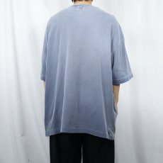 画像3: 2000's GAP ヘンリーネック フェードTシャツ XL (3)
