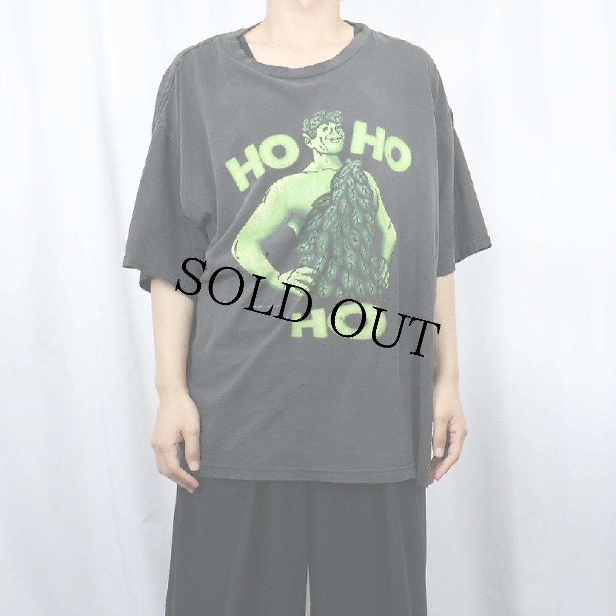 画像2: 90's Green Giant マスコットキャラクタープリントTシャツ (2)