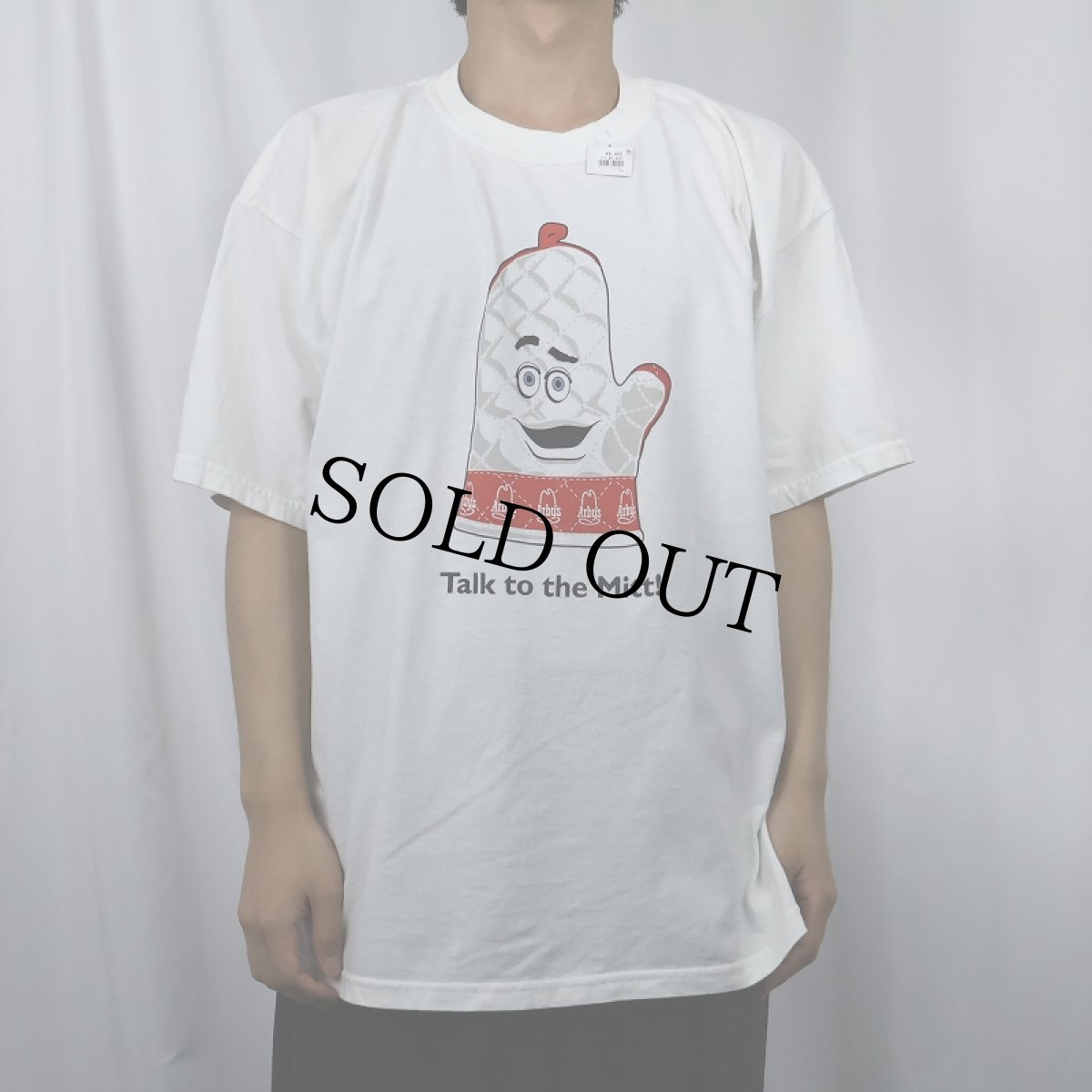 画像2: 2000's "Talk to the Mitt!" プリントTシャツ XL (2)