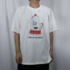 画像2: 2000's "Talk to the Mitt!" プリントTシャツ XL (2)