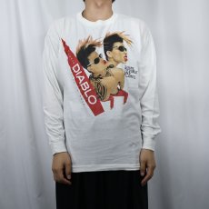 画像2: 90's DIABLO "MADE IN HELL" プリントロンT XL (2)
