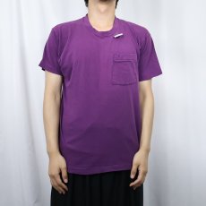 画像2: 90's FRUIT OF THE LOOM USA製 ポケットTシャツ L (2)