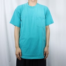 画像2: 90's FRUIT OF THE LOOM USA製 ポケットTシャツ L (2)