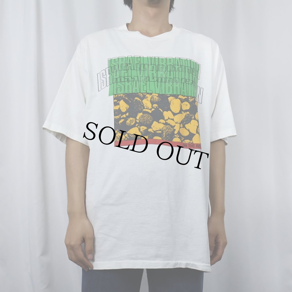画像3: 【SALE】 90's Israel Vibration USA製 "On the Rock" ルーツレゲエ・トリオ アルバムプリントTシャツ XL (3)