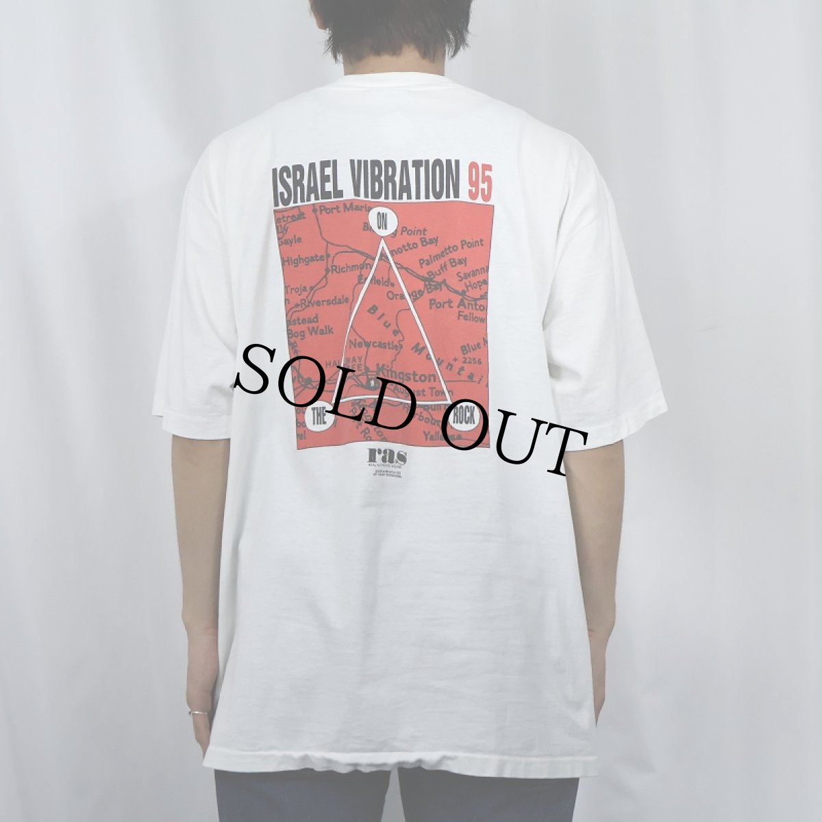 画像4: 【SALE】 90's Israel Vibration USA製 "On the Rock" ルーツレゲエ・トリオ アルバムプリントTシャツ XL (4)