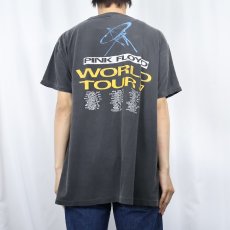 画像3: 80's PINK FLOYD ロックバンド ツアープリントTシャツ BLACK (3)
