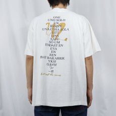 画像4: 90's U2 "smell the flowers while you can" ロックバンド プリントTシャツ (4)