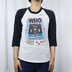 画像3: 80's THE WHO "CLASH" ロックバンド ツアープリント ラグランTシャツ L (3)