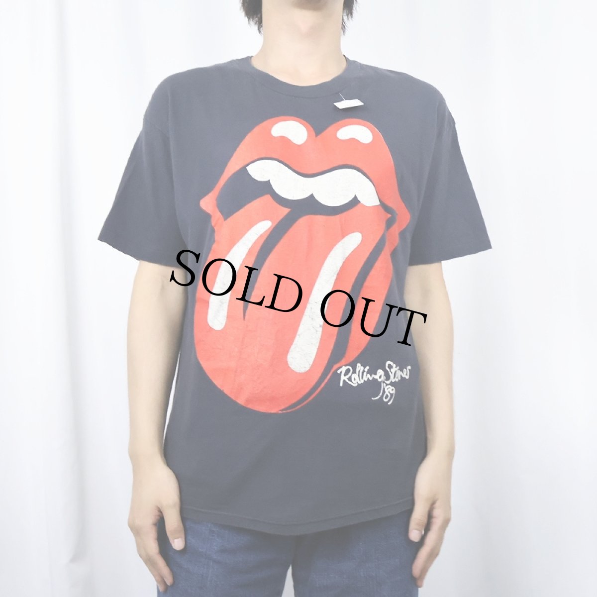 画像3: 80's The Rolling Stones USA製 "THE NORTH AMERICAN TOUR" ロックバンドツアーTシャツ BLACK M (3)