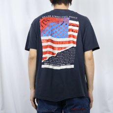 画像4: 80's The Rolling Stones USA製 "THE NORTH AMERICAN TOUR" ロックバンドツアーTシャツ BLACK M (4)