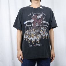 画像3: 2003 METALLICA "Summer Sanitarium Tour" ヘヴィメタル・バンド ツアープリントTシャツ BLACK XL (3)