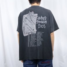 画像4: 2003 METALLICA "Summer Sanitarium Tour" ヘヴィメタル・バンド ツアープリントTシャツ BLACK XL (4)