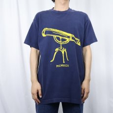画像3: 90's INDIGO GIRLS USA製 フォーク・ロック・デュオ プリントTシャツ NAVY L (3)