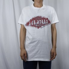 画像3: 80's BOB DYLAN フォークロックミュージシャン プリントTシャツ (3)