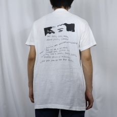 画像4: 80's BOB DYLAN フォークロックミュージシャン プリントTシャツ (4)