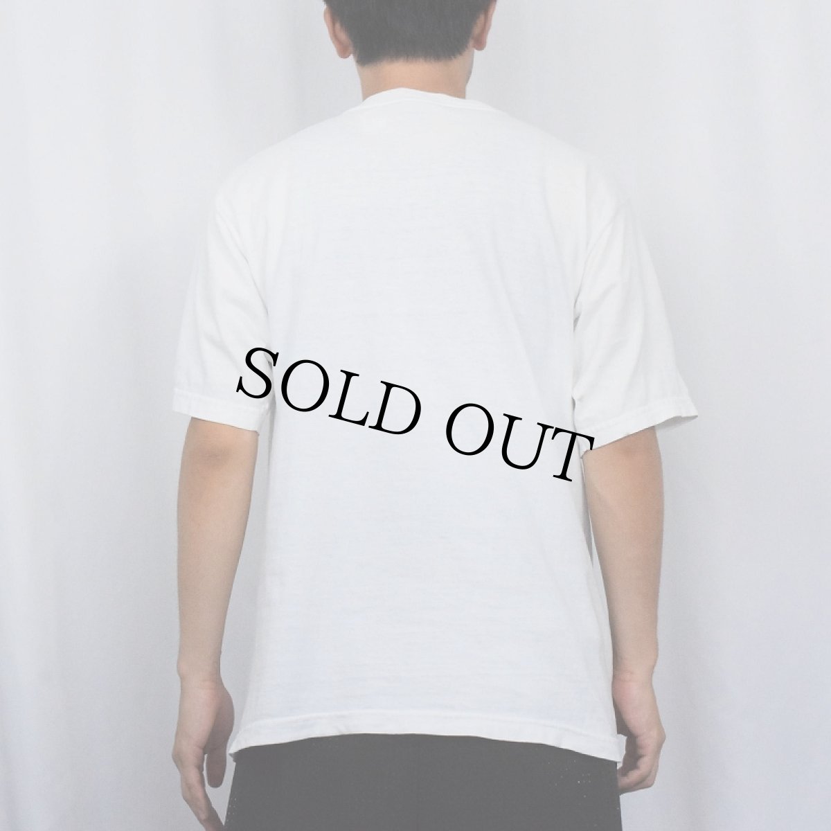 画像3: 90's〜 イラストプリントTシャツ M (3)