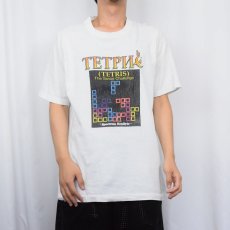 画像2: 90's Tetris USA製 "The Soviet Challenge" コンピューターゲームプリントTシャツ L (2)