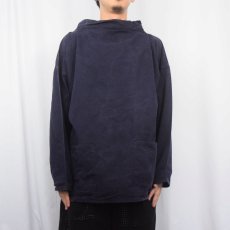 画像2: 80's〜 Yarmo ENGLAND製 フィッシャーマンスモック NAVY L (2)