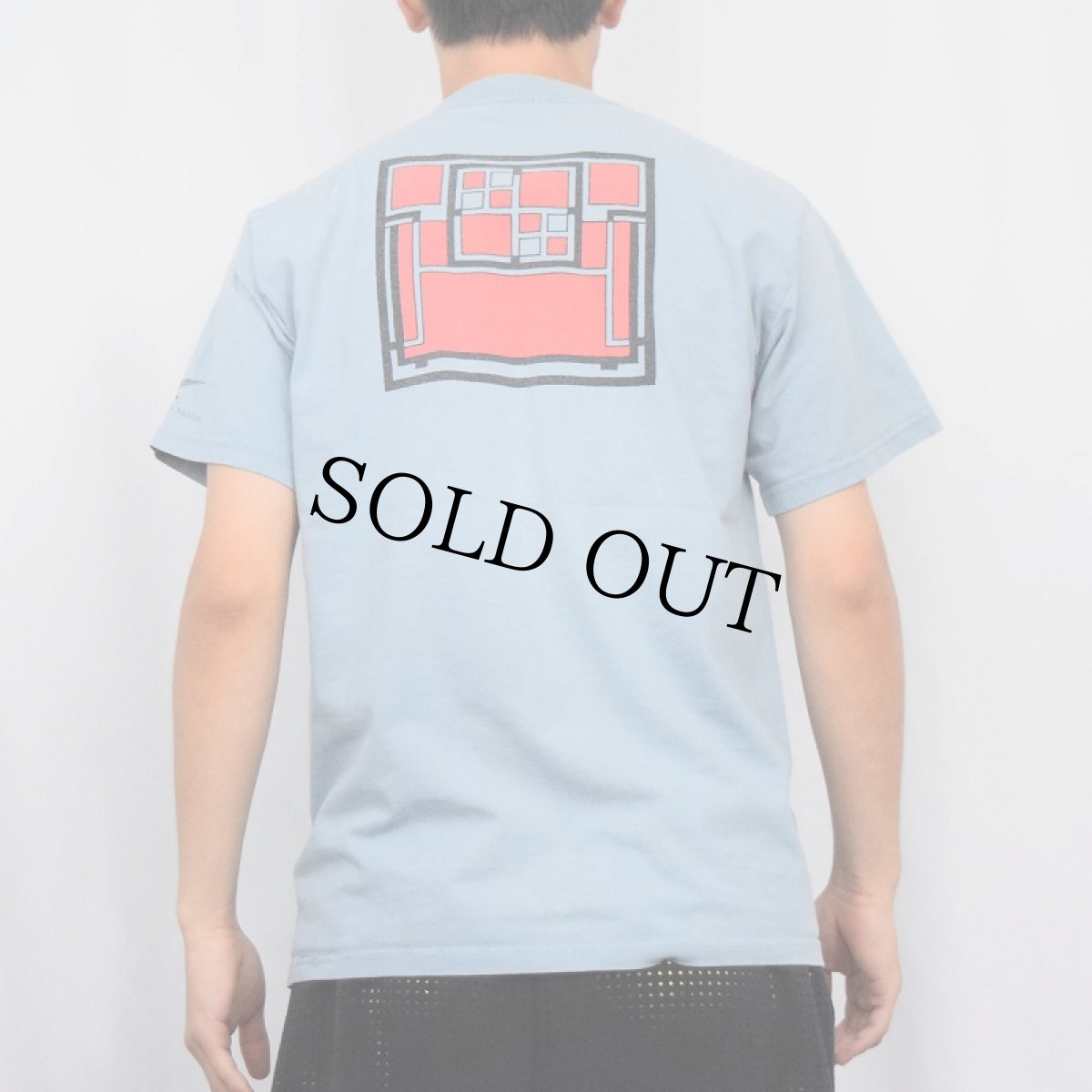 画像4: FRANK LLOYD WRIGHT 建築家プリントTシャツ M (4)