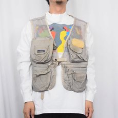 画像2: 90's Patagonia ナイロンフィッシングベスト XL (2)